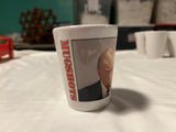 TRUMP MUG SHOT GLASSES (get it? whee!)