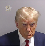 TRUMP MUG SHOT GLASSES (get it? whee!)
