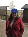 HELL. NO. Blue anti-Trump baseball cap