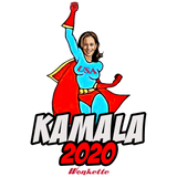 HALF OFF SALE: KAMALA Harris Superhero Men's and Women's Tees!!!