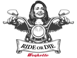 Nancy Pelosi Ride or Die STICKERS!
