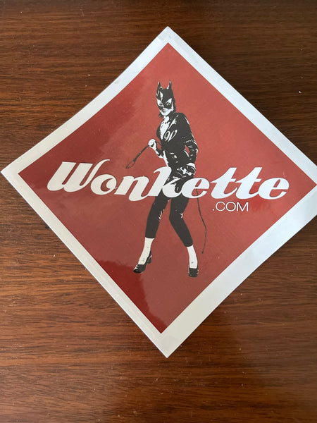 Wonkette KITTEN WITH A WHIP sticker!