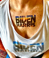 Longsleeve Biden Harris New Day white shirt, men's and women's