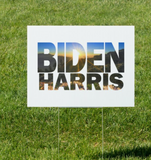 Biden Harris New Dawn bumper sticker (yard signs sold separately!)