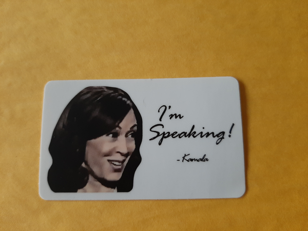 Kamala: I'm Speaking sticker