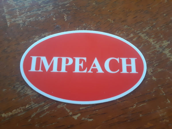 IMPEACH sticker!